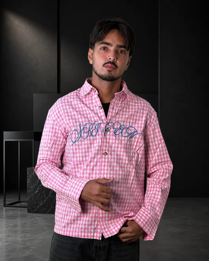 Boxy Fit Check Shirt